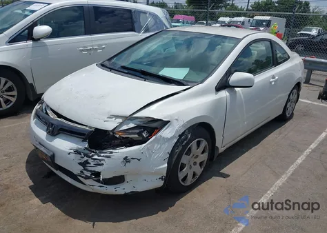 2007 Honda Civic Lx из США, поврежденный, VIN 2HGFG126X7H579812